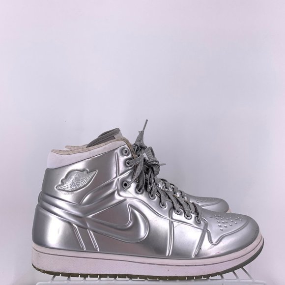 air jordan 1 anodized silver